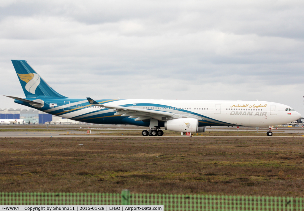F-WWKY, 2015 Airbus A330-343 C/N 1599, C/n 1599 - To be A4O-DJ