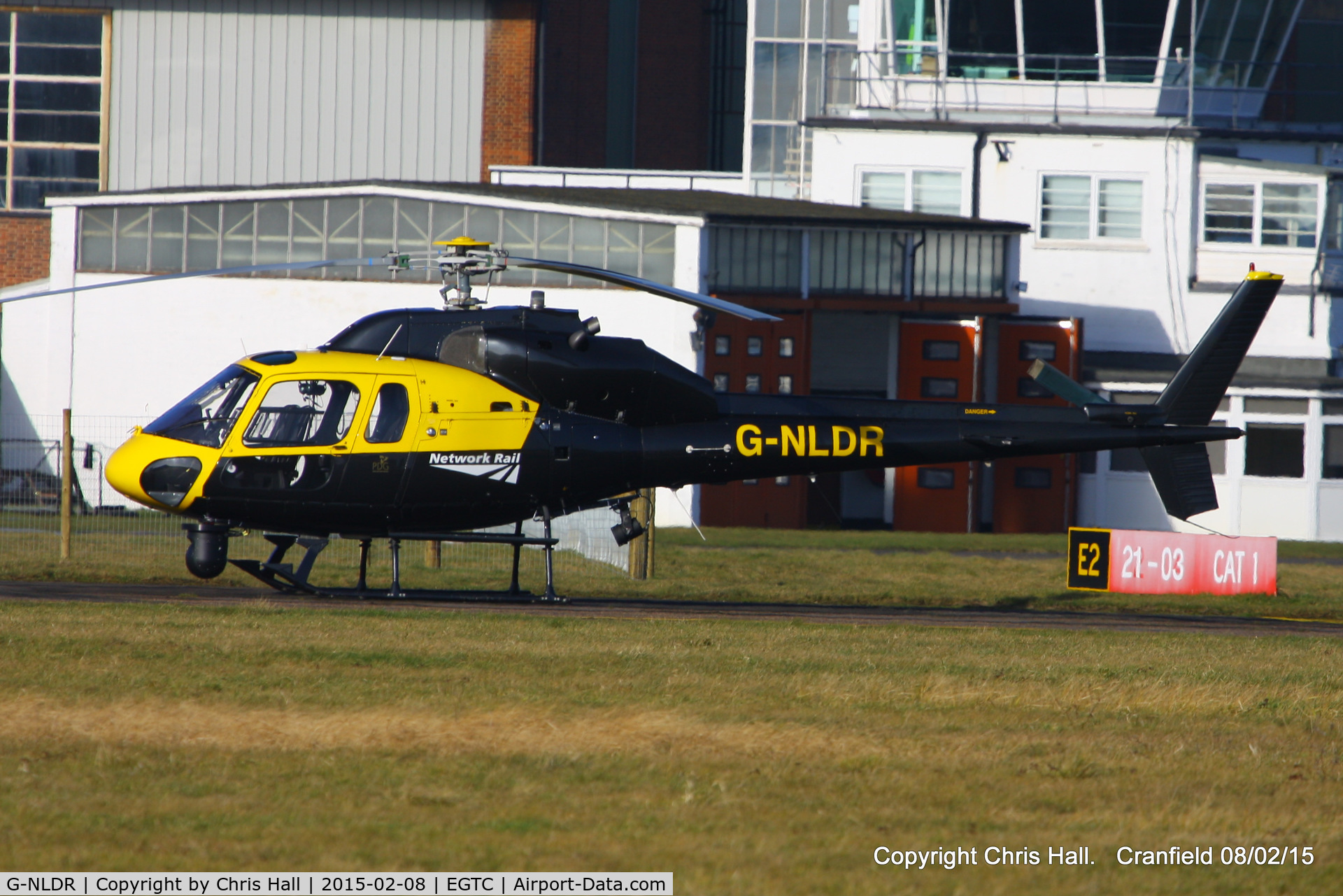 G-NLDR, 1983 Aerospatiale AS-355F-2 Ecureuil 2 C/N 5282, Network Rail