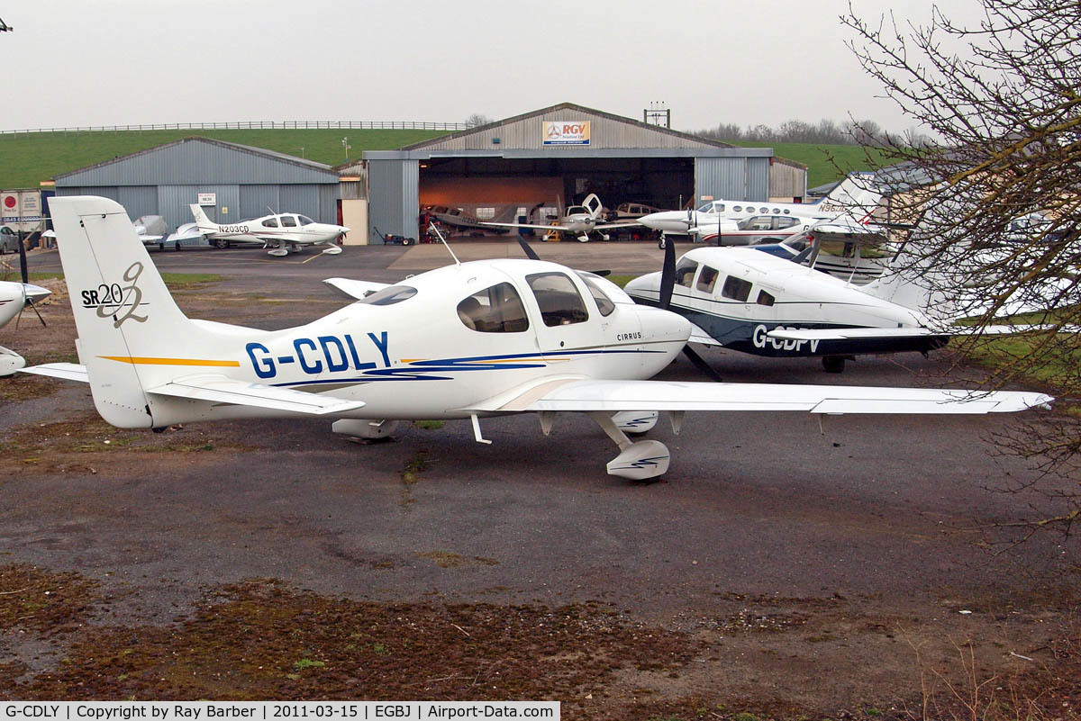 G-CDLY, 2005 Cirrus SR20 G2 C/N 1519, Cirrus Design SR-20G2 [1519] Staverton~G 15/03/2011