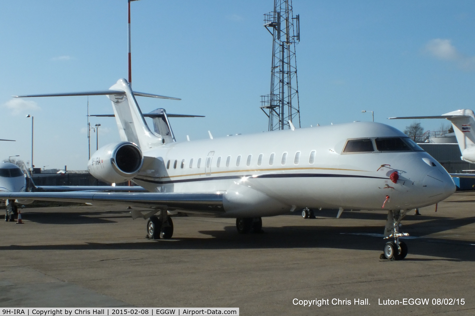9H-IRA, 2008 Bombardier BD-700 1A10 Global Express C/N 9319, Emperor Aviation