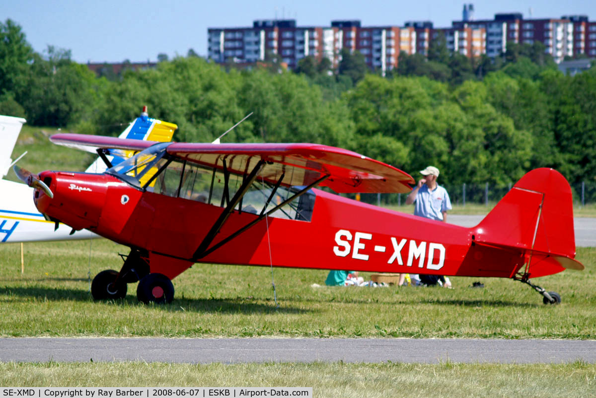 SE-XMD, Piper L-18C Super Cub (PA-18-95) C/N 18-1576, Piper PA-18-95 Super Cub [18-1576] Stockholm-Barkarby~SE 07/06/2008