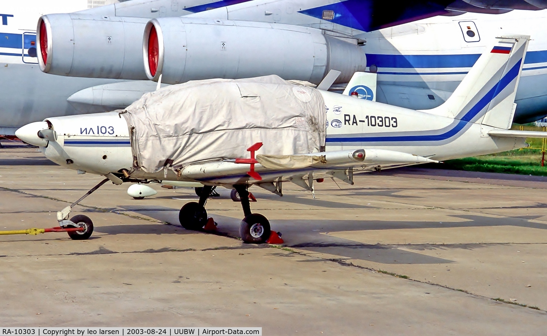 RA-10303, Ilyushin Il-103 C/N 104, Zhukovsky Moscow 24.8.03