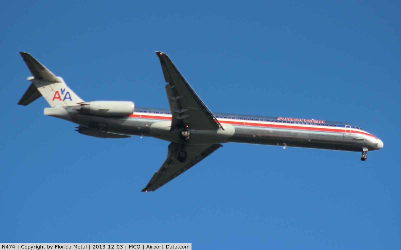 N474, 1988 McDonnell Douglas MD-82 (DC-9-82) C/N 49649, American