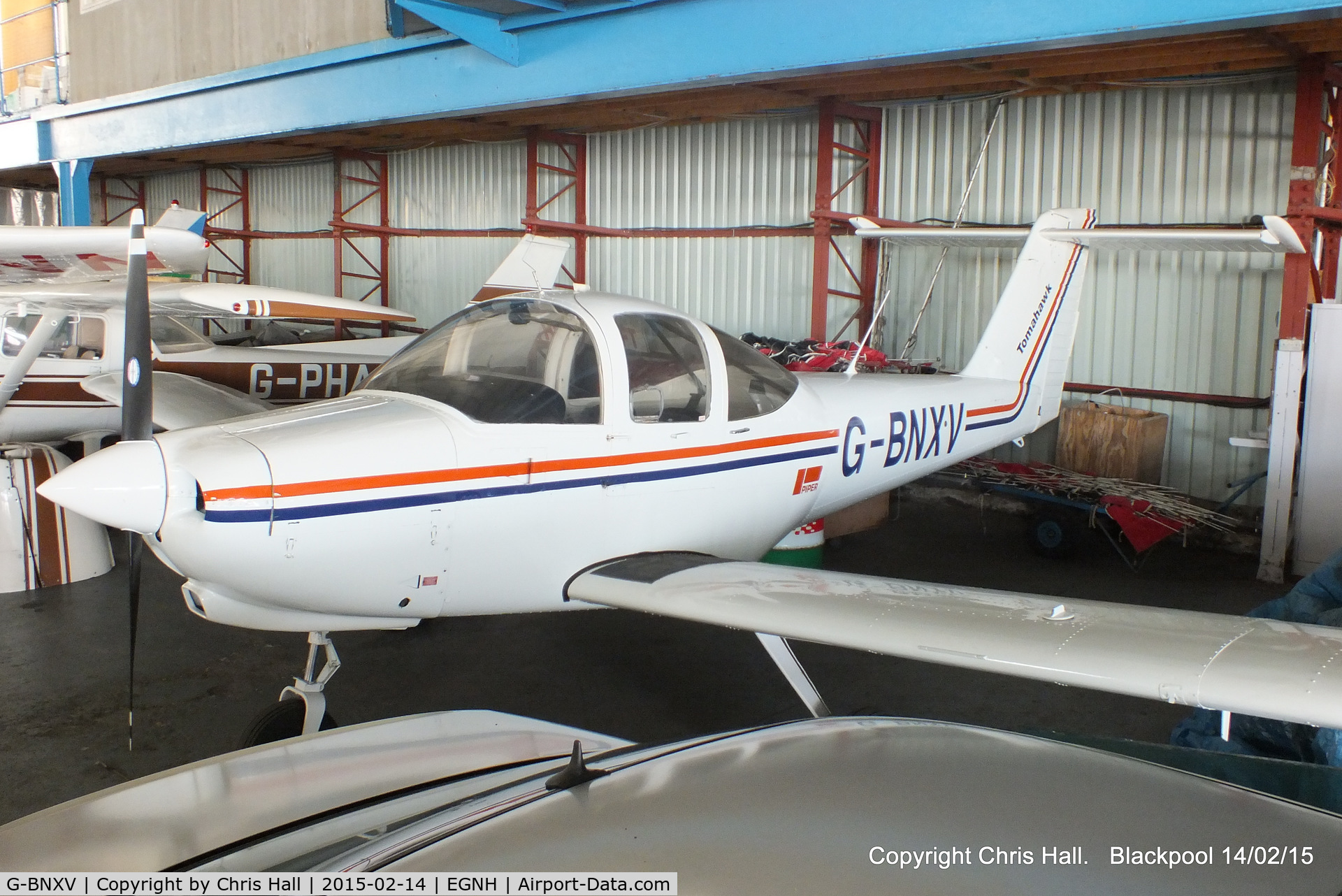 G-BNXV, 1979 Piper PA-38-112 Tomahawk Tomahawk C/N 38-79A0826, privately owned