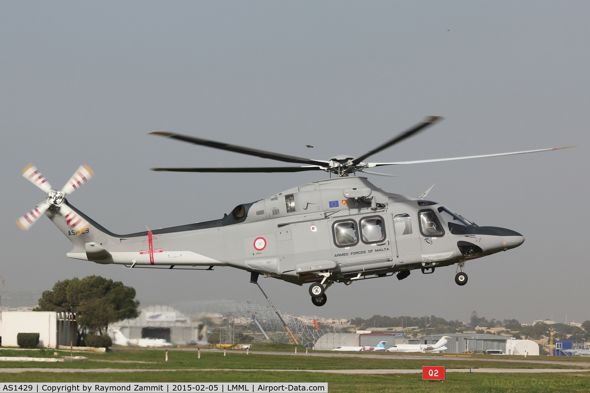 AS1429, AgustaWestland AW-139 C/N 31595, Agusta Westland 139 AS1429 Armed Force of Malta