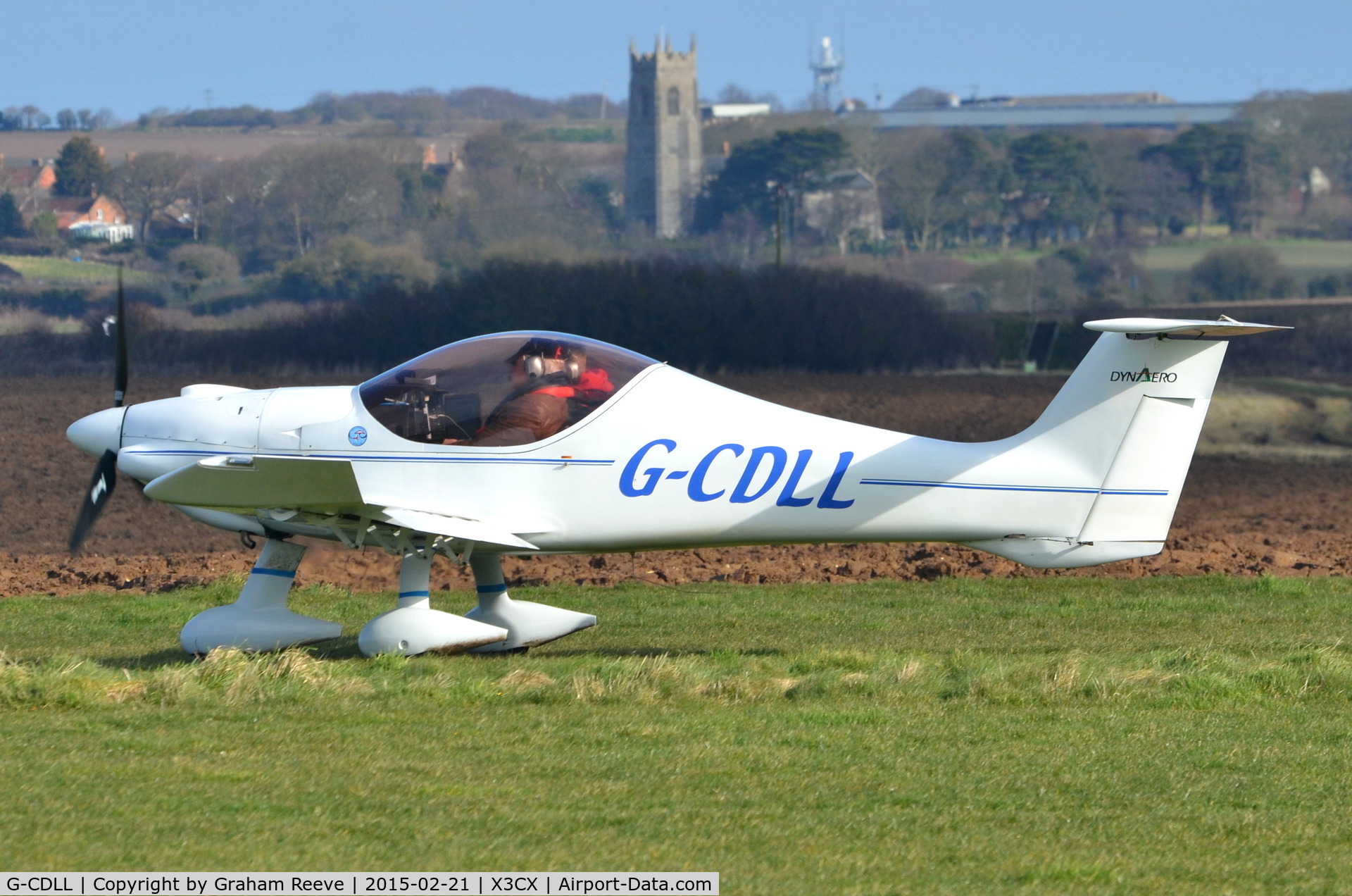 G-CDLL, 2005 Dyn'Aero MCR-01 ULC Banbi C/N PFA 301B-14348, Departing from Northrepps.