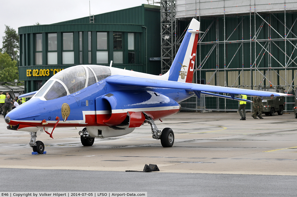 E46, Dassault-Dornier Alpha Jet E C/N E46, at Nancy