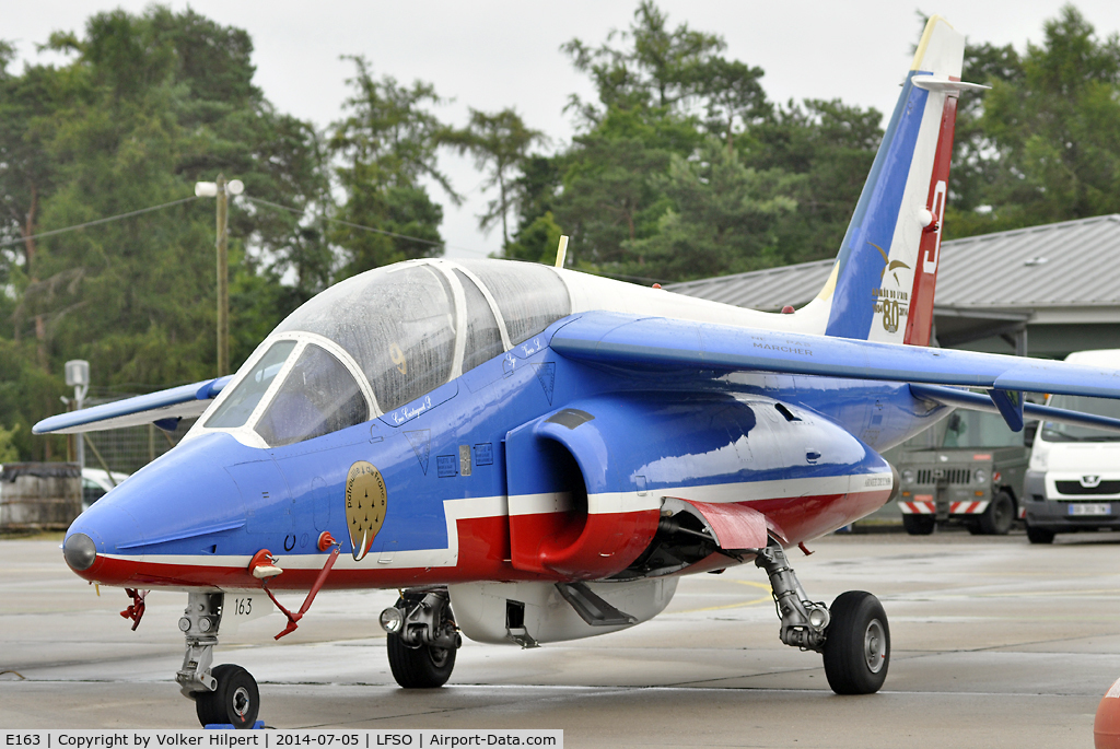 E163, Dassault-Dornier Alpha Jet E C/N E163, at nancy
