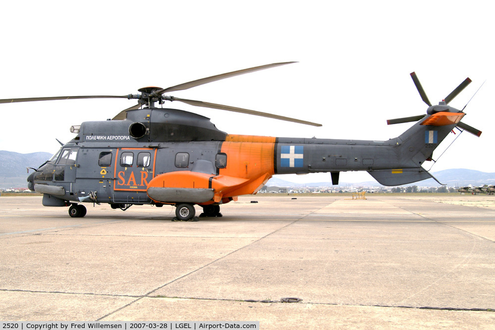 2520, Eurocopter AS-332C-1 Super Puma C/N 2520, Greek air force
