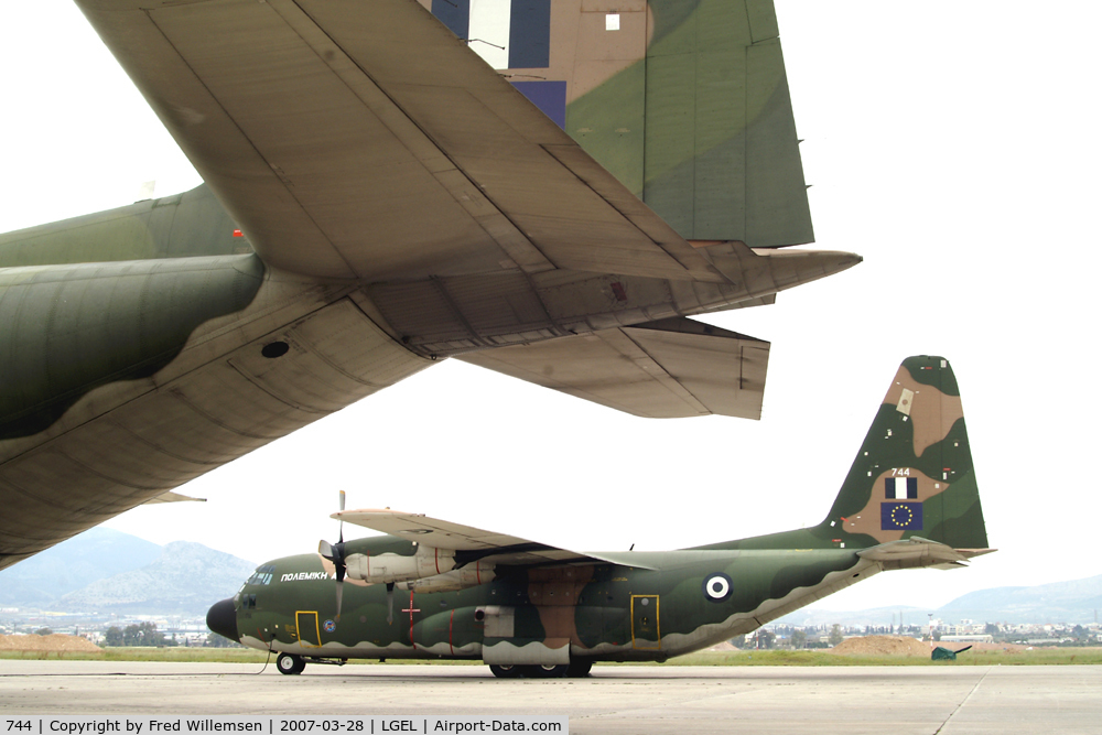 744, Lockheed C-130H Hercules C/N 382-4672, GREEK AIR FORCE
