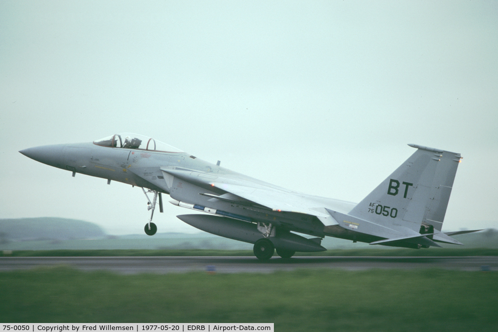 75-0050, 1975 McDonnell Douglas F-15A Eagle C/N 151/A130, 36TFW BT