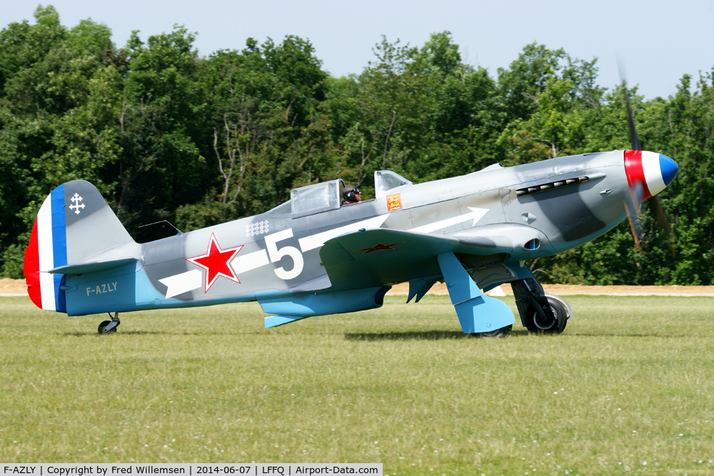 F-AZLY, Yakovlev Yak-3U C/N 172890, 