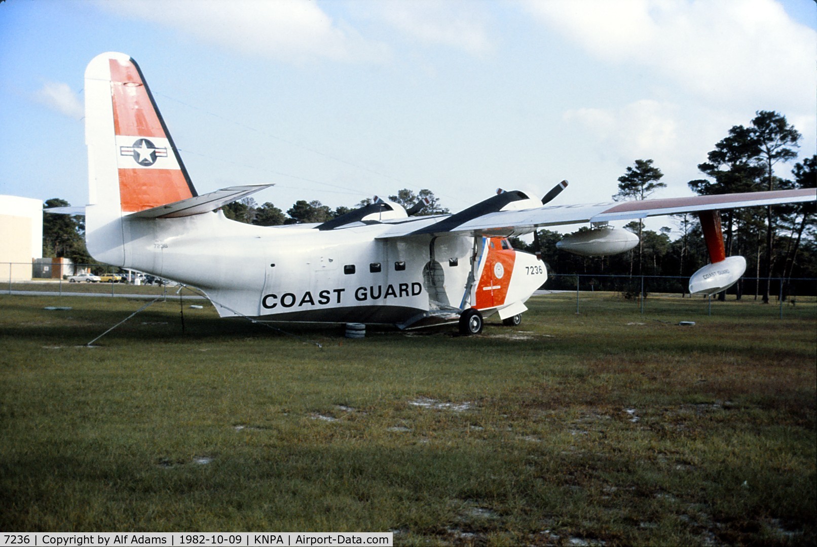 7236, Grumman UF-1G (HU-16B) Albatross C/N G-322, At the National Naval Aviation Museum, Pensacola, Florida in 1982.