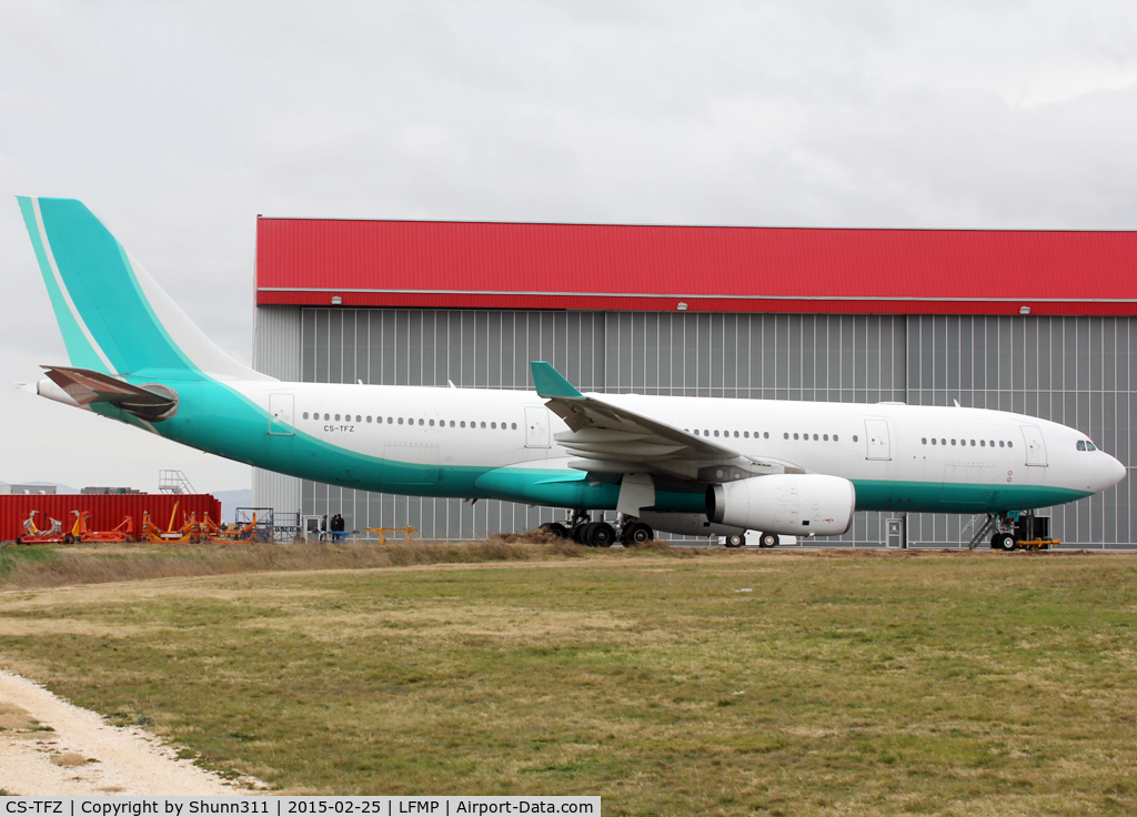 CS-TFZ, 2009 Airbus A330-243 C/N 1008, Parked outside EAS Facility after minor overhaul...
