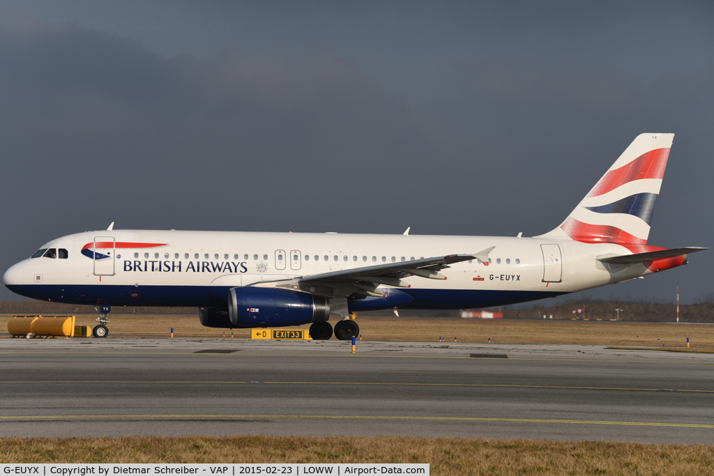 G-EUYX, 2014 Airbus A320-232 C/N 6155, British Airways Airbus 320