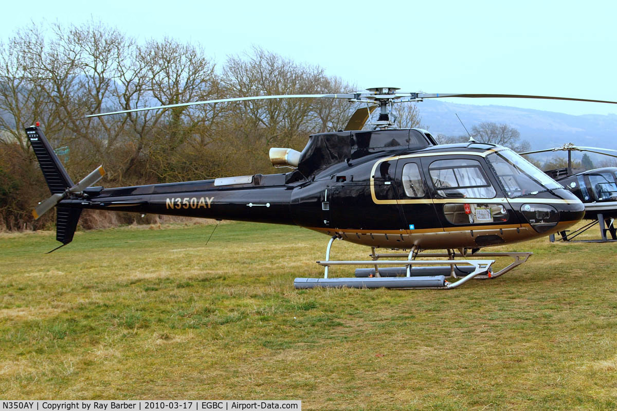 N350AY, 2007 Eurocopter AS-350B-3 Ecureuil Ecureuil C/N 4267, Eurocopter AS.350B3 Astar [4267] Cheltenham Racecourse~G 17/03/2010