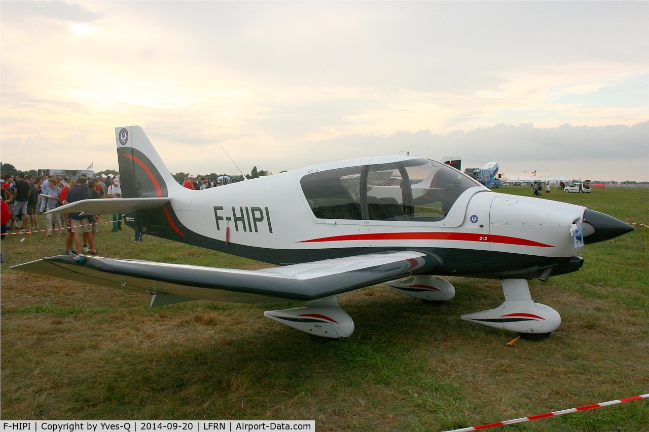F-HIPI, Robin DR-400-120 Petit Prince C/N 2662, Robin DR-400-120 Petit Prince, Rennes St Jacques flying club (LFRN-RNS) Air show 2014