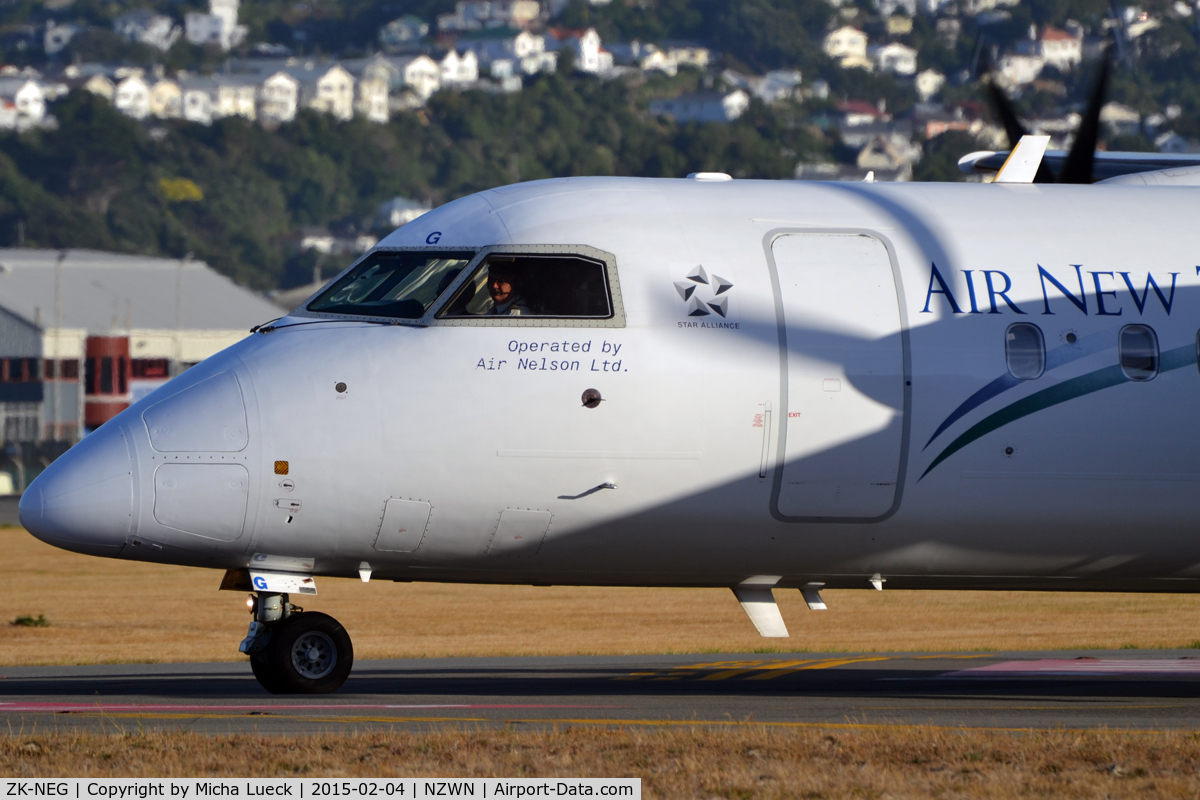 ZK-NEG, 2006 De Havilland Canada DHC-8-311 Dash 8 C/N 621, At Wellington