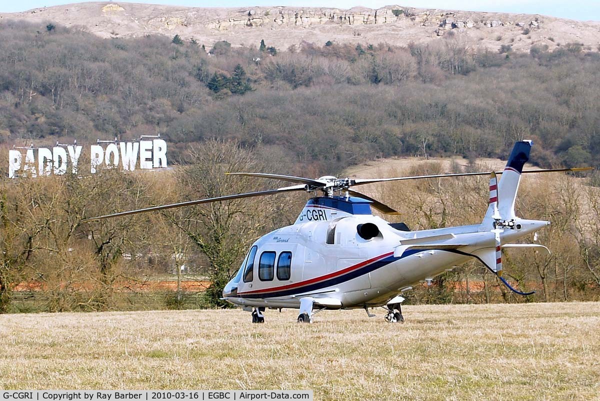 G-CGRI, 2005 Agusta A-109S Grand C/N 22003, Agusta A.109S Grand [22003] Cheltenham~G 16/03/2010