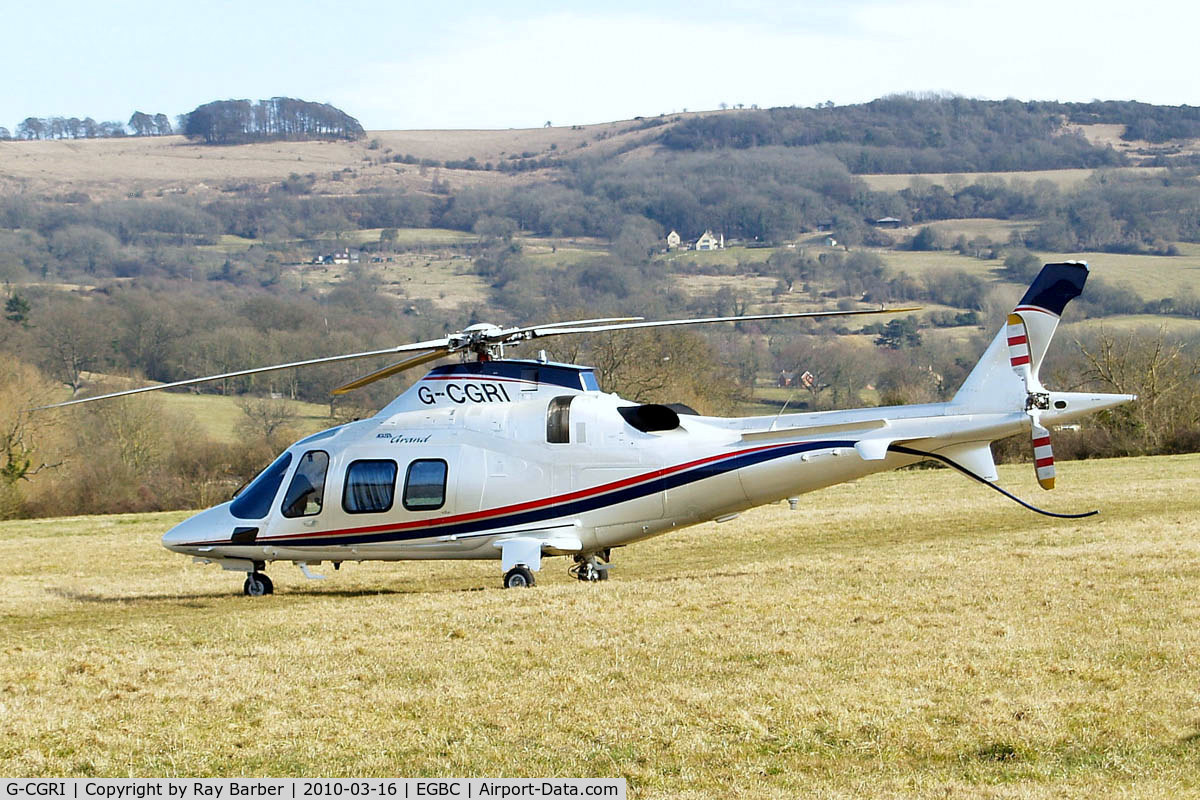 G-CGRI, 2005 Agusta A-109S Grand C/N 22003, Agusta A.109S Grand [22003] Cheltenham~G 16/03/2010