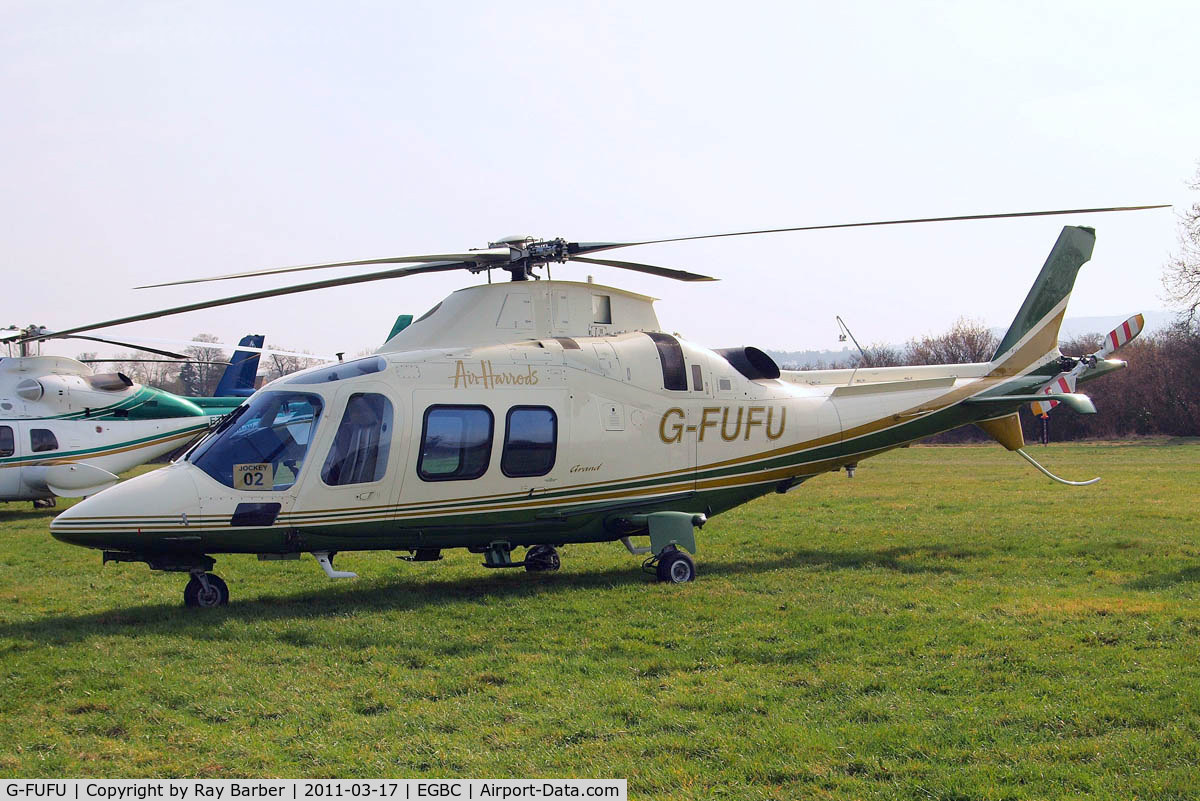 G-FUFU, 2007 Agusta A-109S Grand C/N 22058, Agusta A.109S Grand [22058] (Air Harrods) Cheltenham~G 17/03/2011