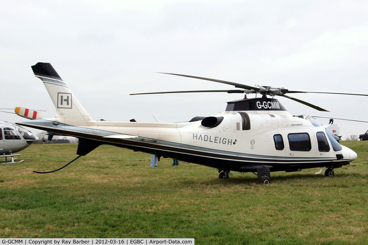 G-GCMM, 2002 Agusta A-109E Power Elite C/N 11158, Agusta A.109 Power Elite [11158] Cheltenham~G 16/03/2012