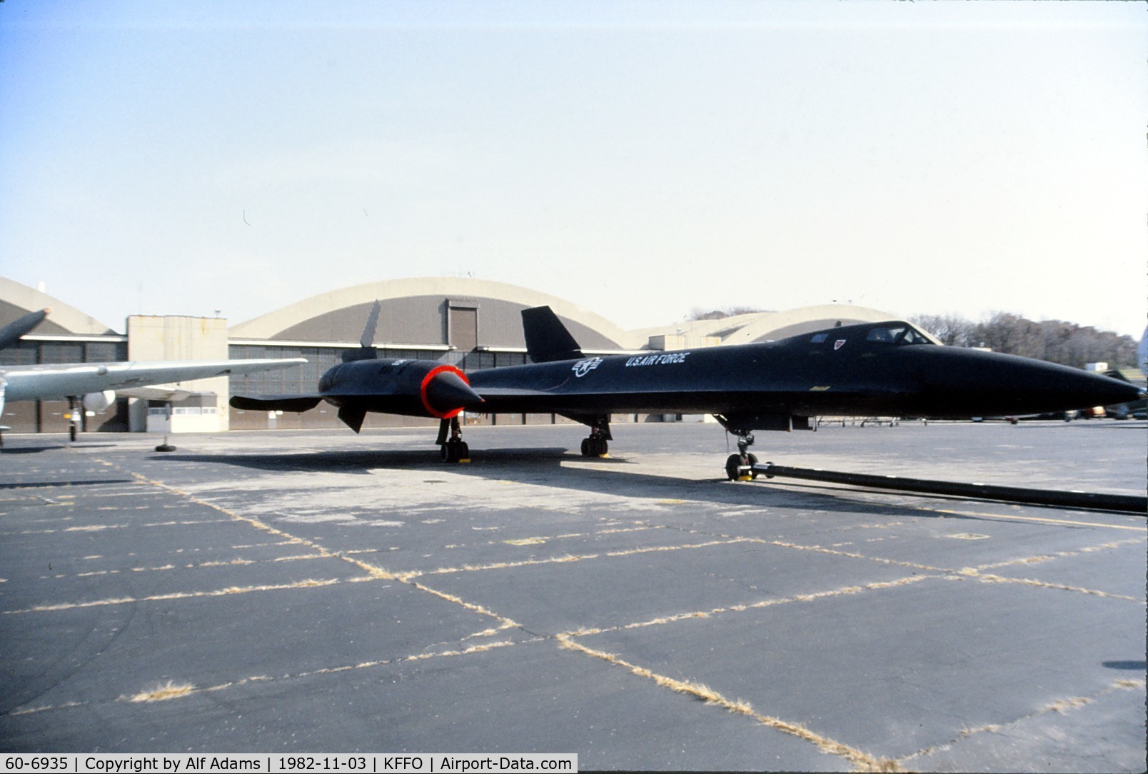 60-6935, 1963 Lockheed YF-12A C/N 1002, At the USAF Museum in 1982.