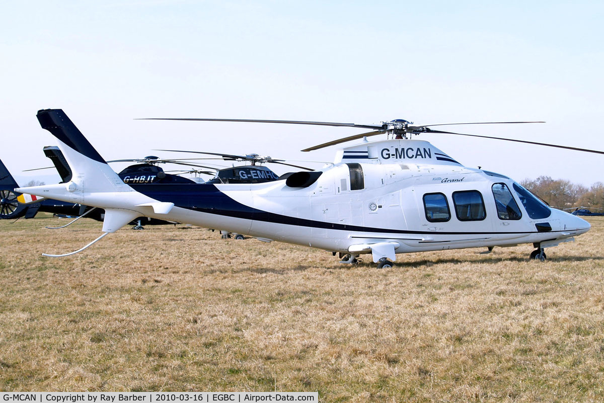 G-MCAN, 2006 Agusta A-109S Grand C/N 22021, Agusta A.109S Grand [22021] Cheltenham Racecourse~G 16/03/2010
