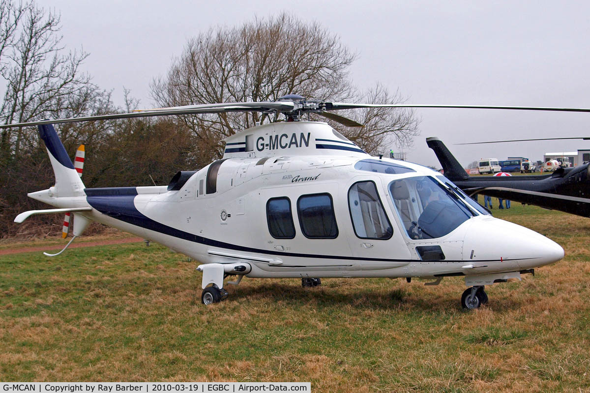 G-MCAN, 2006 Agusta A-109S Grand C/N 22021, Agusta A.109S Grand [22021] Cheltenham Racecourse~G 19/03/2010