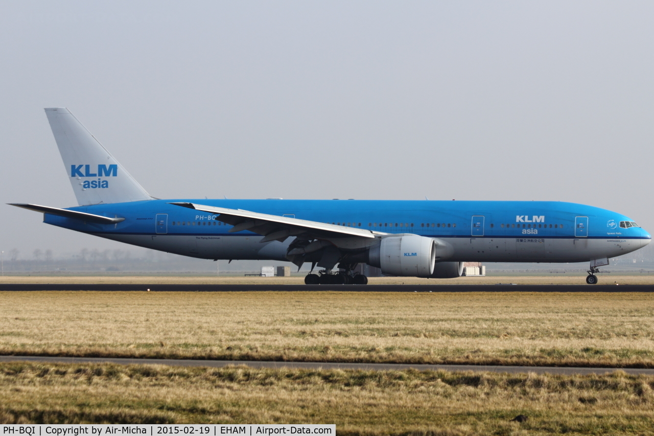 PH-BQI, 2004 Boeing 777-206/ER C/N 33714, KLM Royal Dutch Airlines