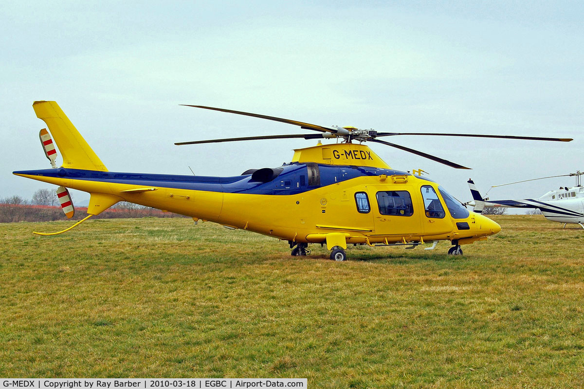 G-MEDX, 2008 Agusta A-109E Power C/N 11745, Agusta A.109E Power Elite [11745] Cheltenham~G 18/03/2010
