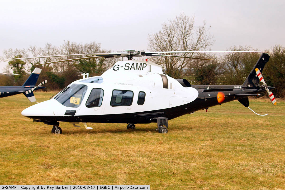 G-SAMP, 2006 Agusta A-109E Power C/N 11673, Agusta A.109E Power [11673] Cheltenham~G 17/03/2010