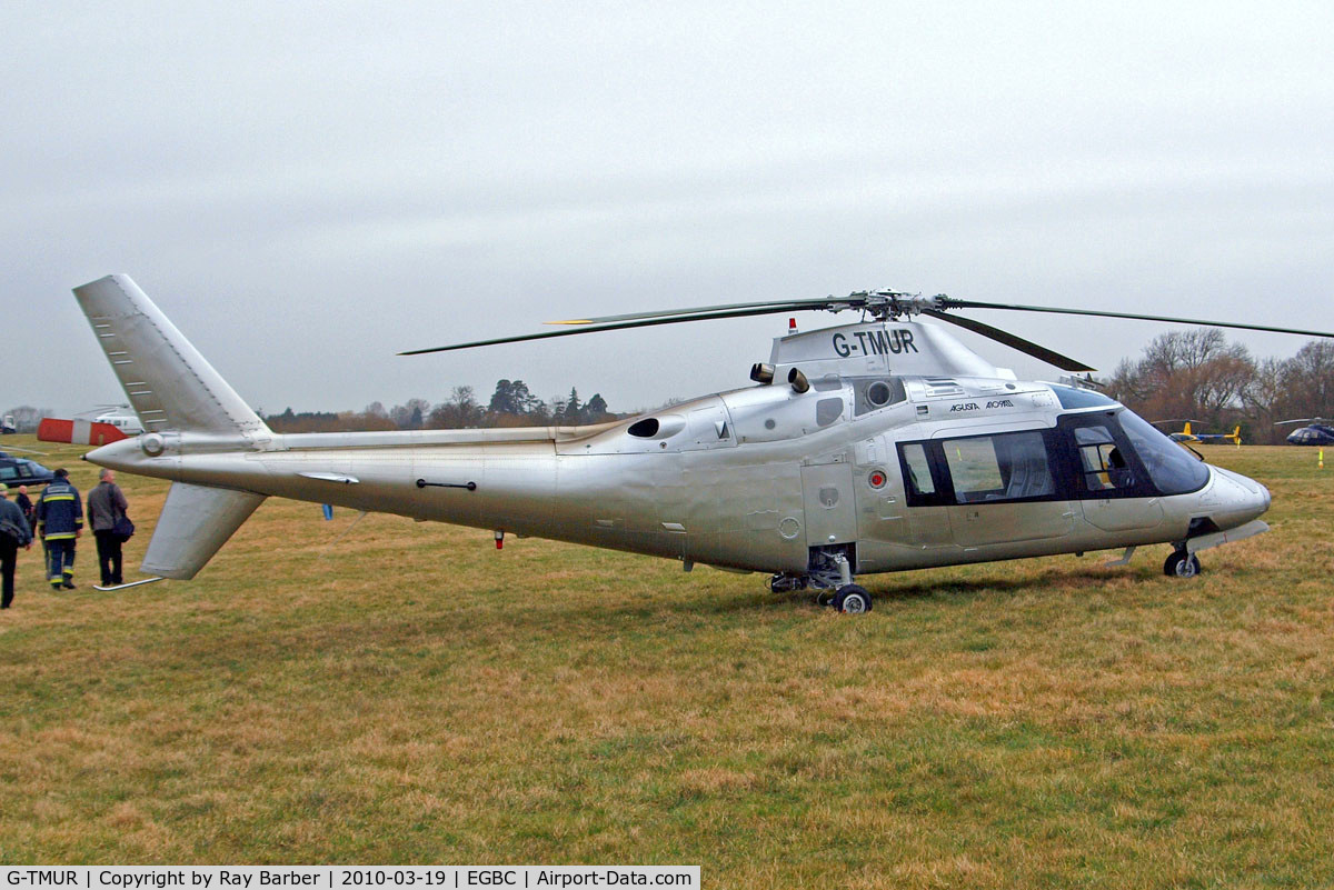 G-TMUR, 1985 Agusta A109A II C/N 7289, Agusta A-109A-II [7289] Cheltenham~G 19/03/2010