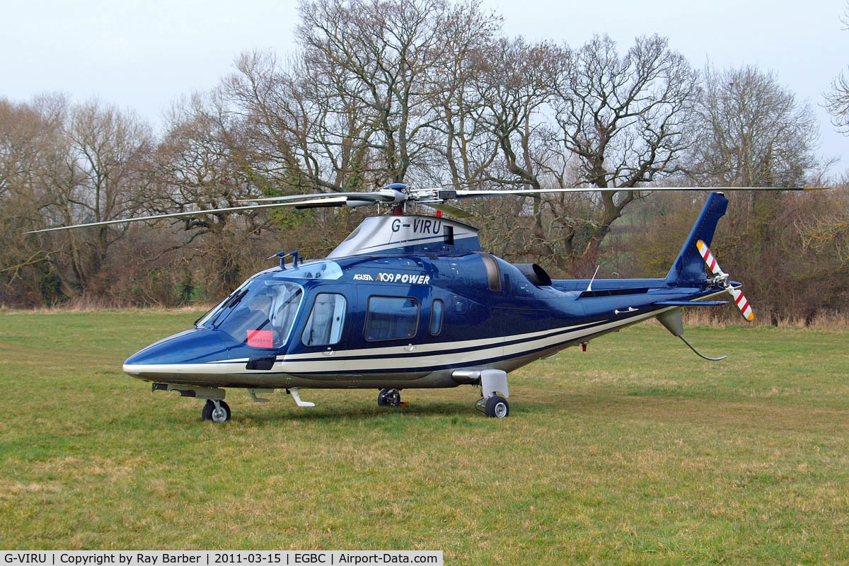 G-VIRU, 2003 Agusta A-109E Power C/N 11208, Agusta A.109E Power [11208] Cheltenham~G 15/03/2011