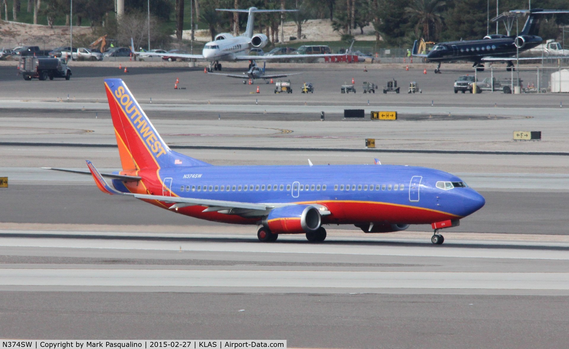 N374SW, 1993 Boeing 737-3H4 C/N 26582, Boeing 737-300