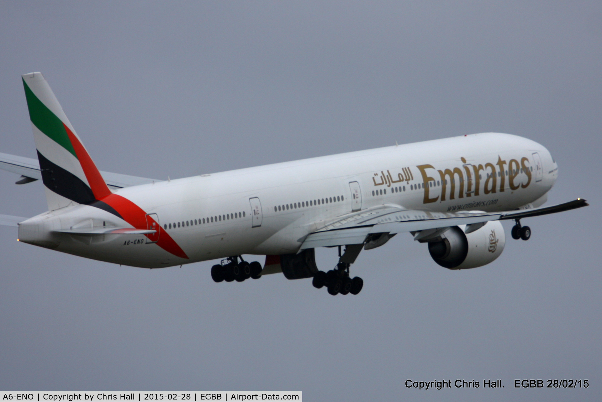 A6-ENO, 2014 Boeing 777-31H/ER C/N 41361, Emirates