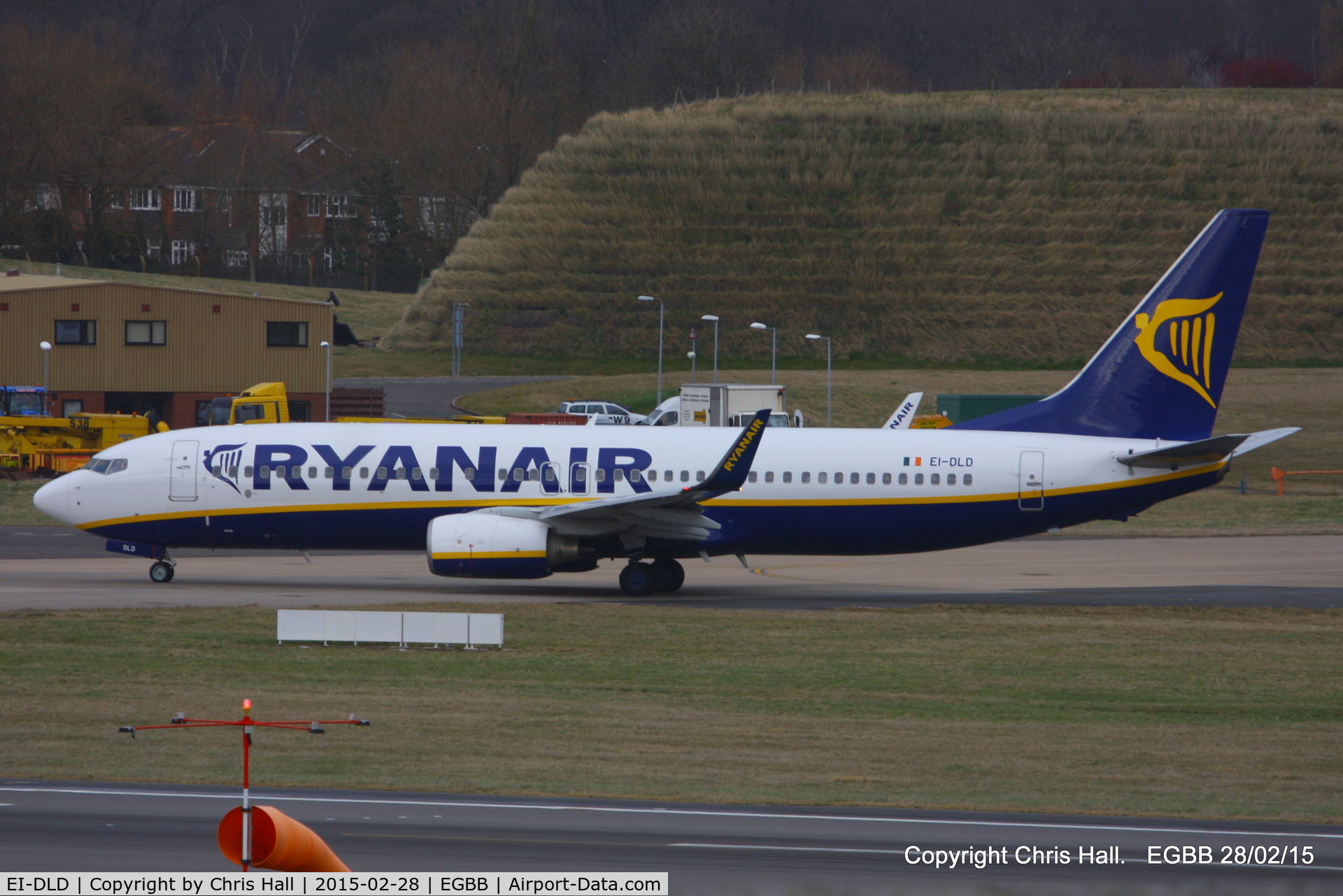 EI-DLD, 2005 Boeing 737-8AS C/N 33825, Ryanair