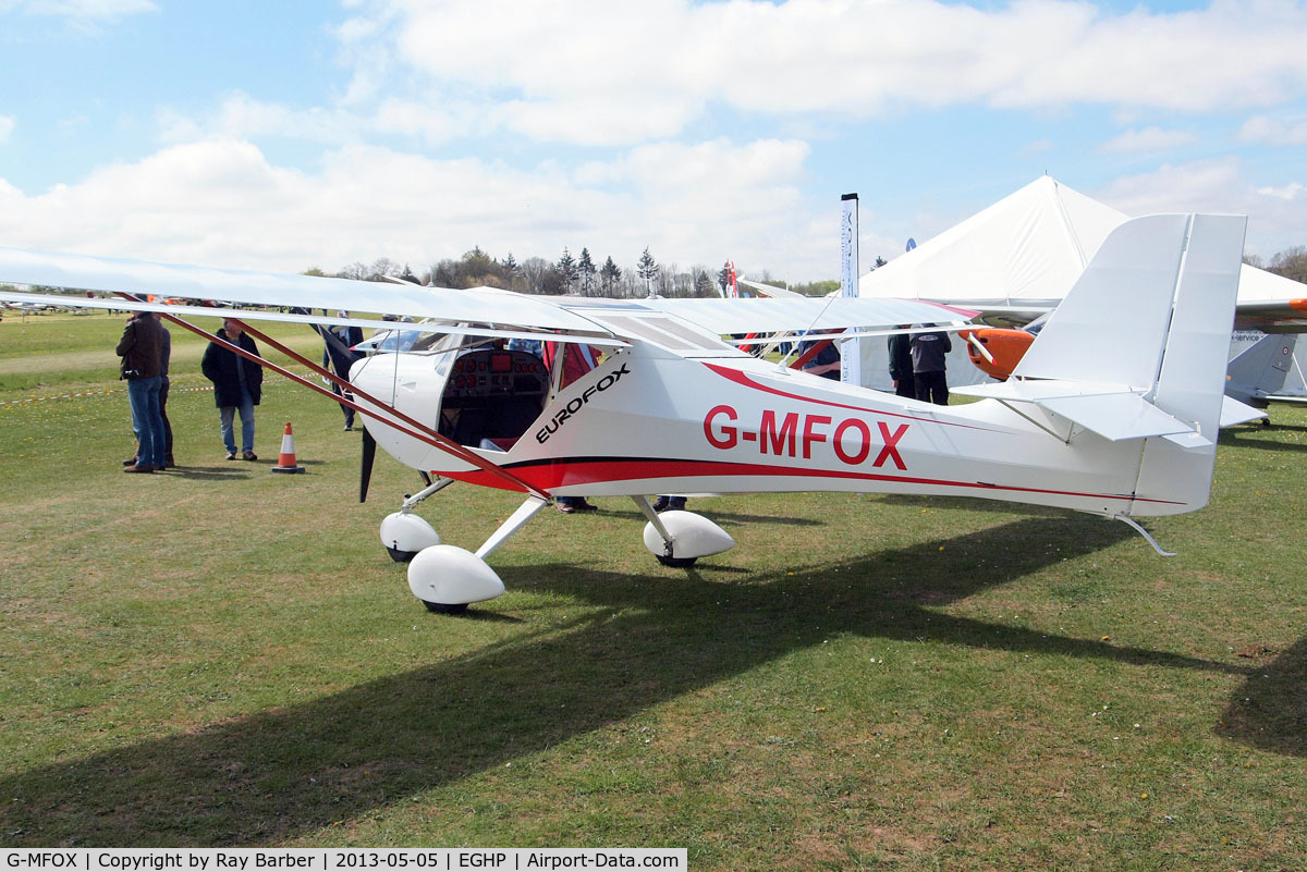 G-MFOX, 2012 Aeropro Eurofox 912(1) C/N BMAA/HB/630, Aeropro Eurofox [BMAA/HB/630] Popham~G 05/05/2013