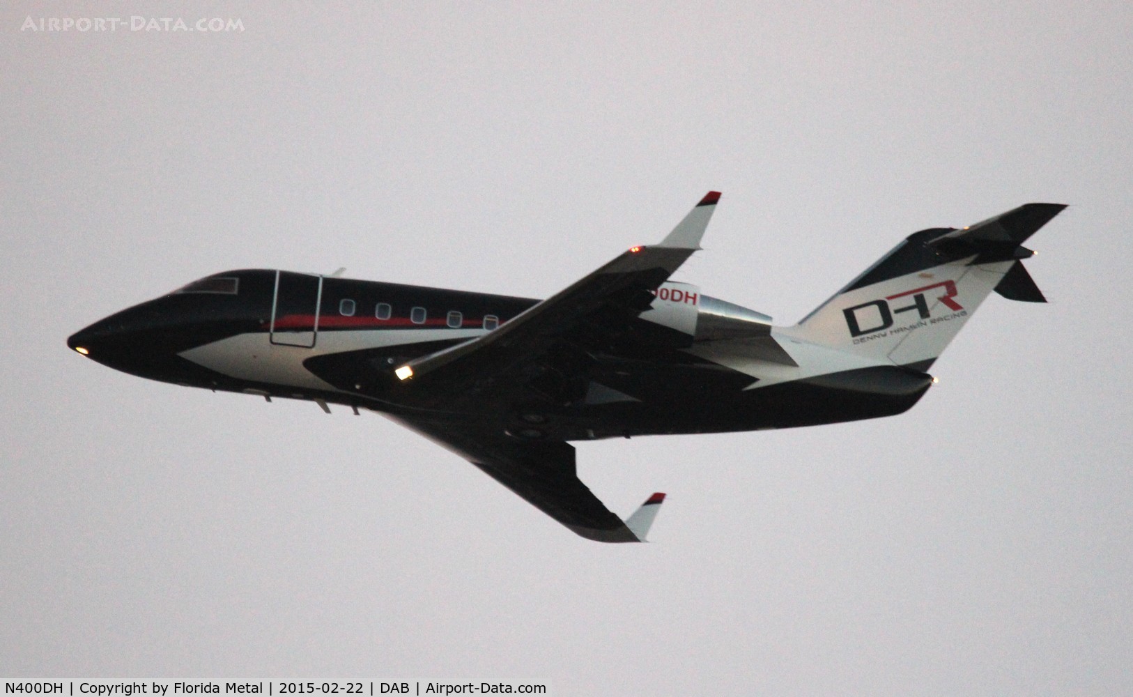 N400DH, 1989 Canadair 601-3A Challenger (CL-600-2B16) C/N 5036, Denny Hamlin Challenger 601
