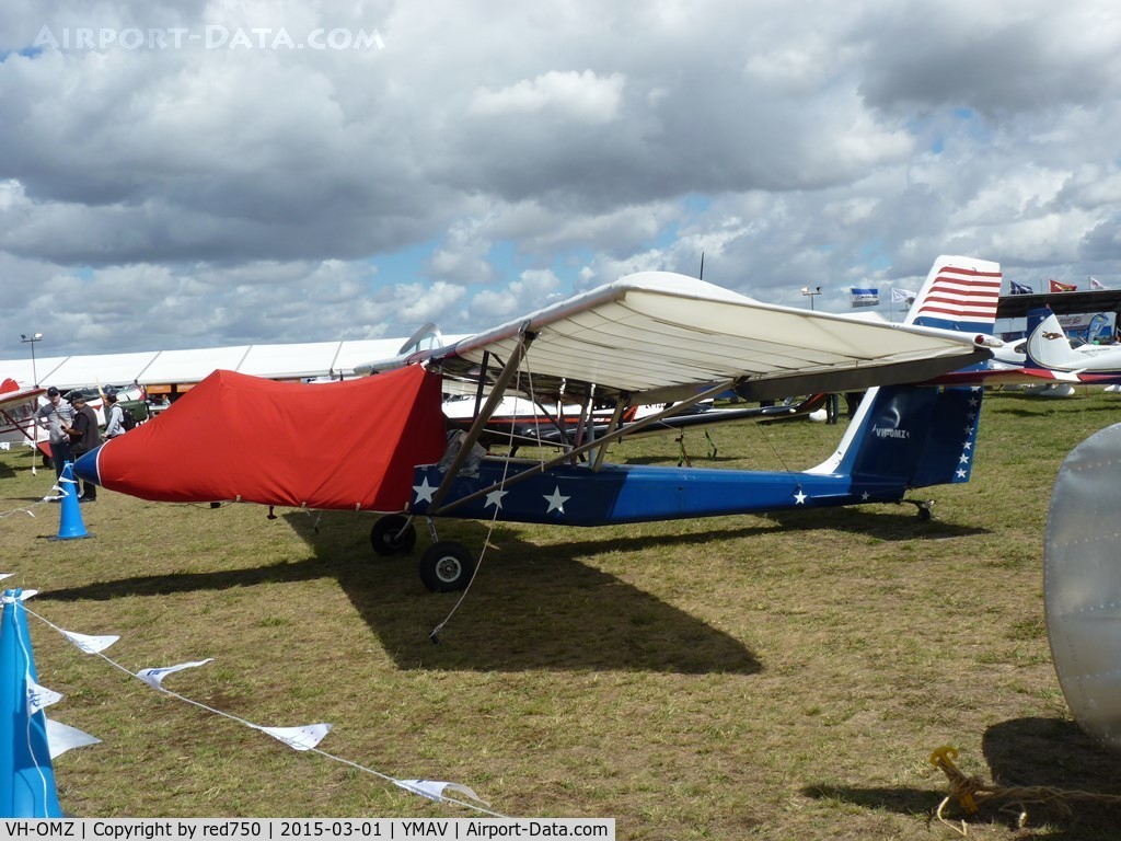 VH-OMZ, 2000 Leza-Lockwood Air Cam C/N 90, Aircam VH-OMZ at Avalon 2015
