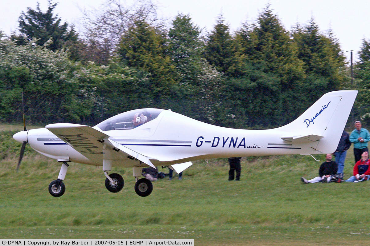 G-DYNA, 2006 Aerospool WT-9 Dynamic C/N DY135/2006, Aerospool WT-9 Dynamic [DY135/2006] Popham~G 05/05/2007