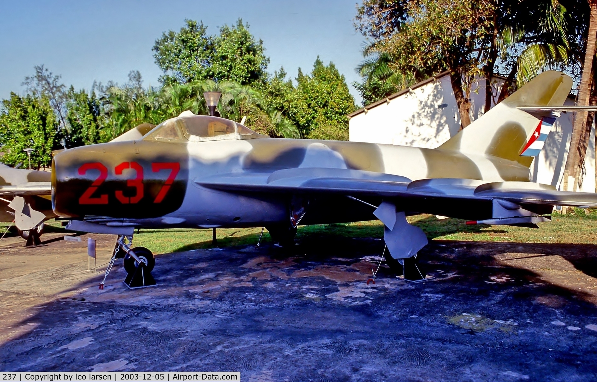 237, Mikoyan-Gurevich MiG-17AS C/N Not found 237, Museo del Aire Havana 5.12.03