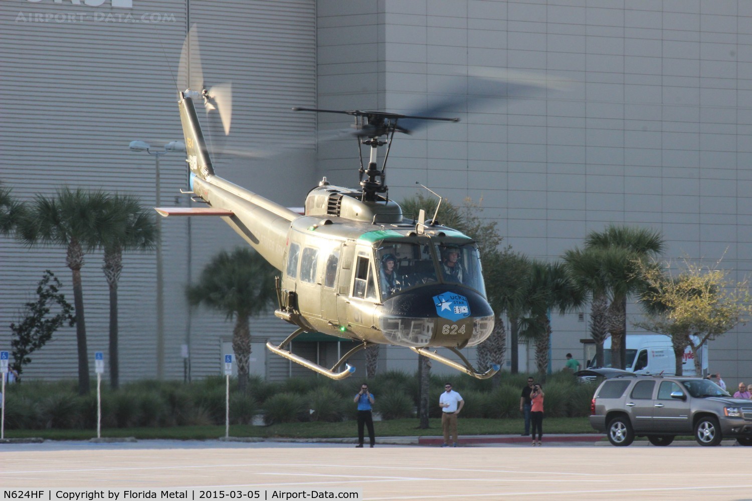 N624HF, 1966 Bell UH-1D Iroquois C/N 8819, Heritage Foundation Huey at Heliexpo Orlando