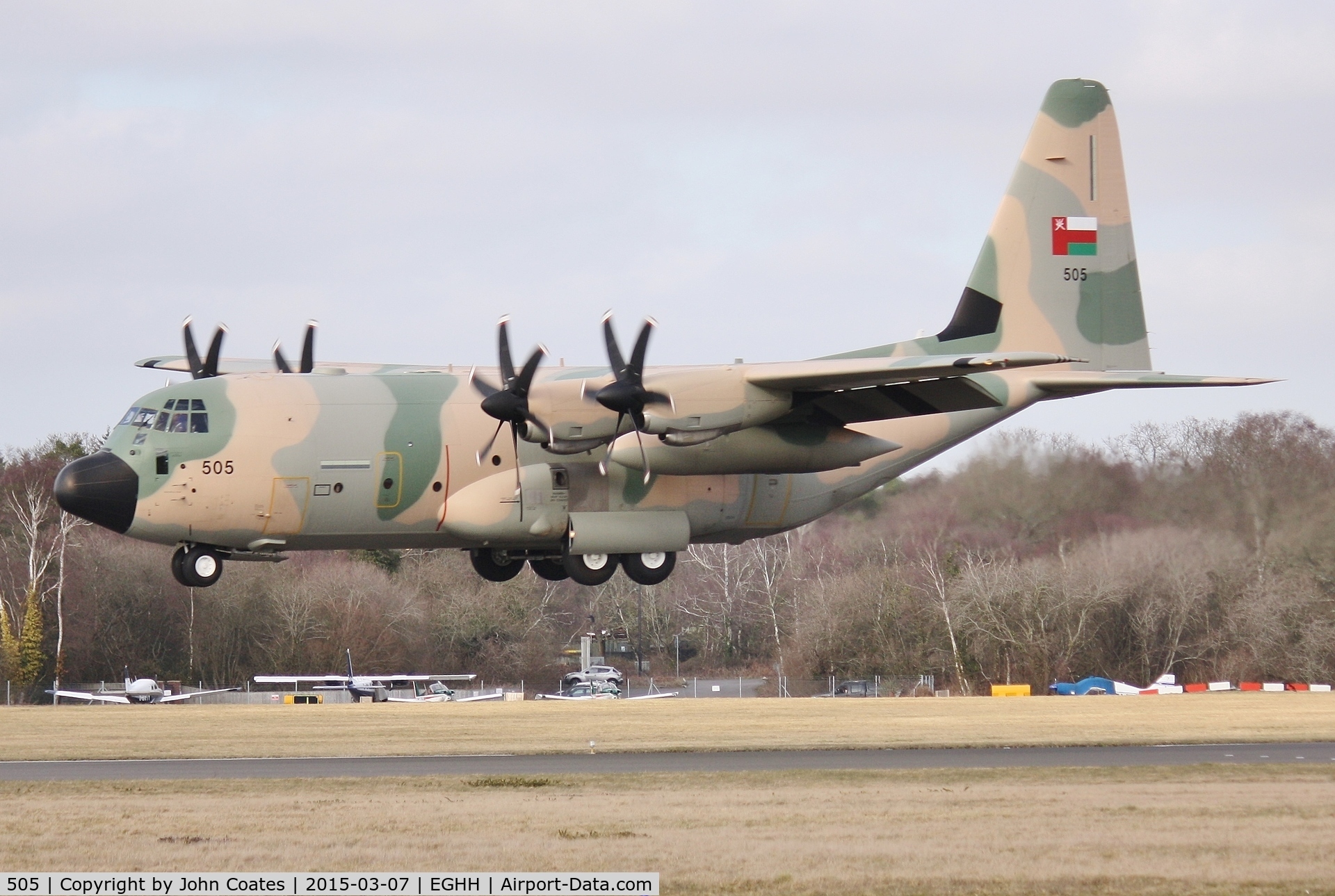 505, 2013 Lockheed Martin C-130J C/N 382-5739, Arriving 26