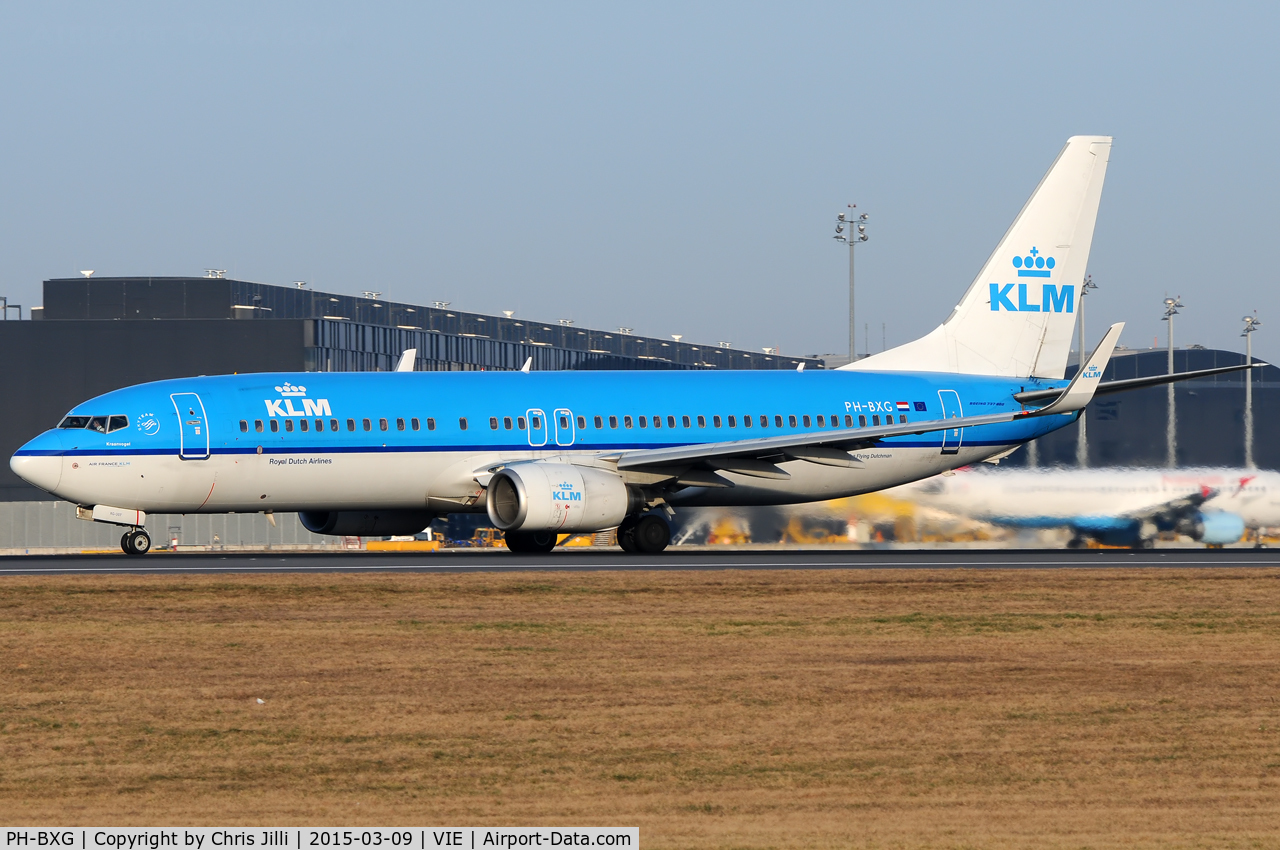 PH-BXG, 2000 Boeing 737-8K2 C/N 30357, KLM - Royal Dutch Airlines