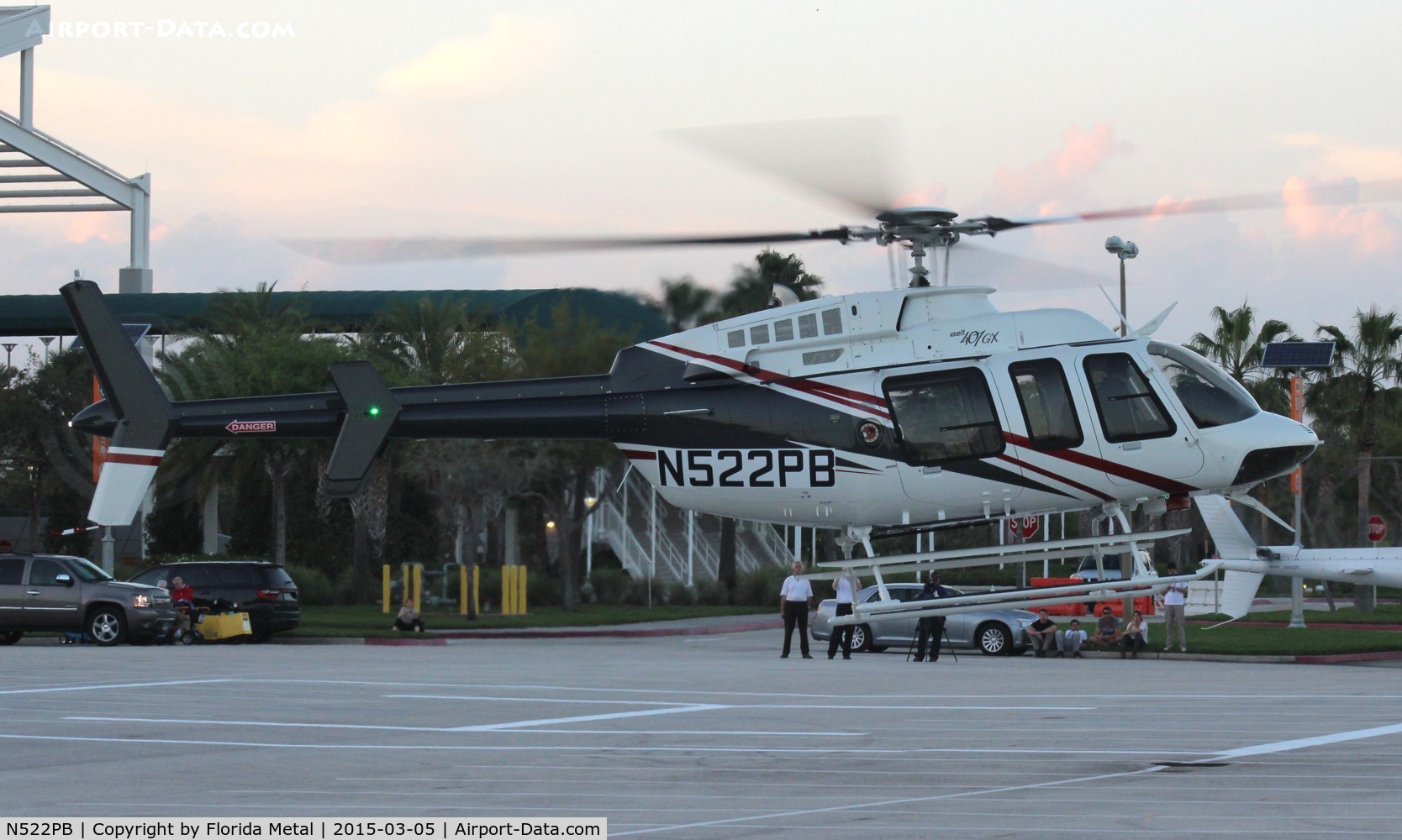 N522PB, 2014 Bell 407 C/N 54525, Bell 407 at Heliexpo Orlando