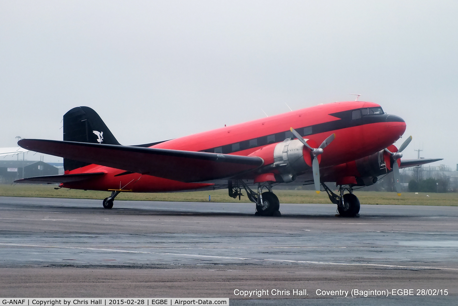 G-ANAF, 1944 Douglas DC-3C-R-1830-90C (C-47B) C/N 33436, Air Atlantique