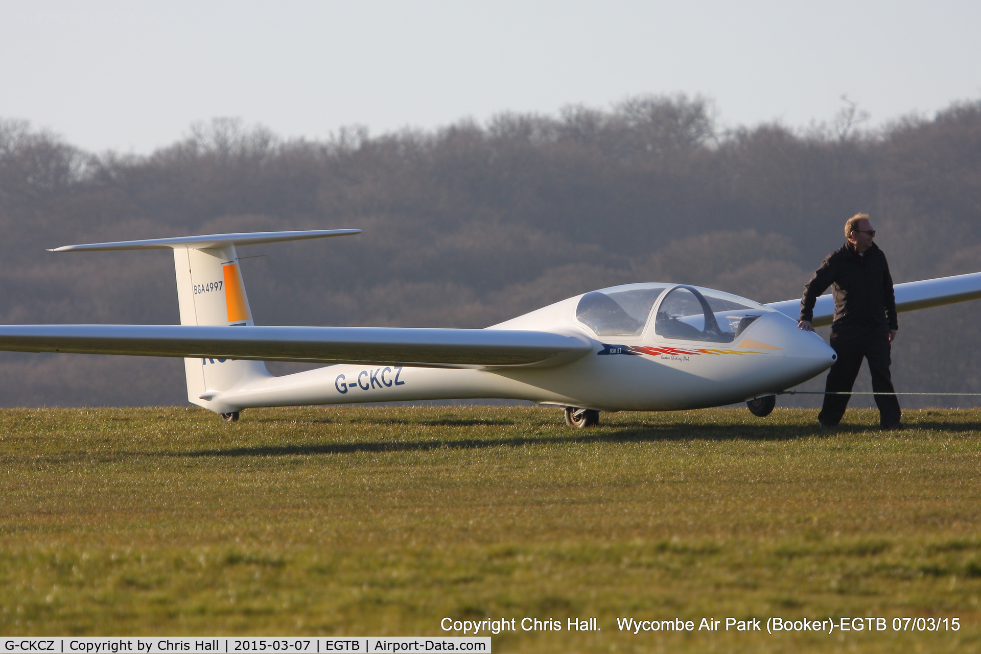 G-CKCZ, 2002 Schleicher ASK-21 C/N 21749, Booker Gliding Club