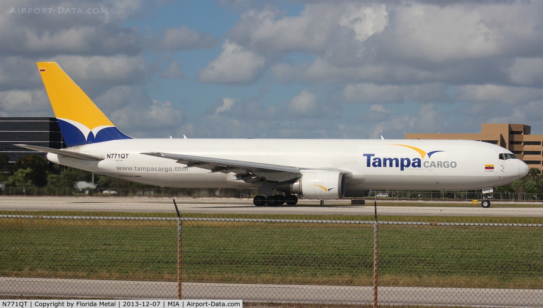 N771QT, Boeing 767-381F C/N 33404, Tampa Cargo