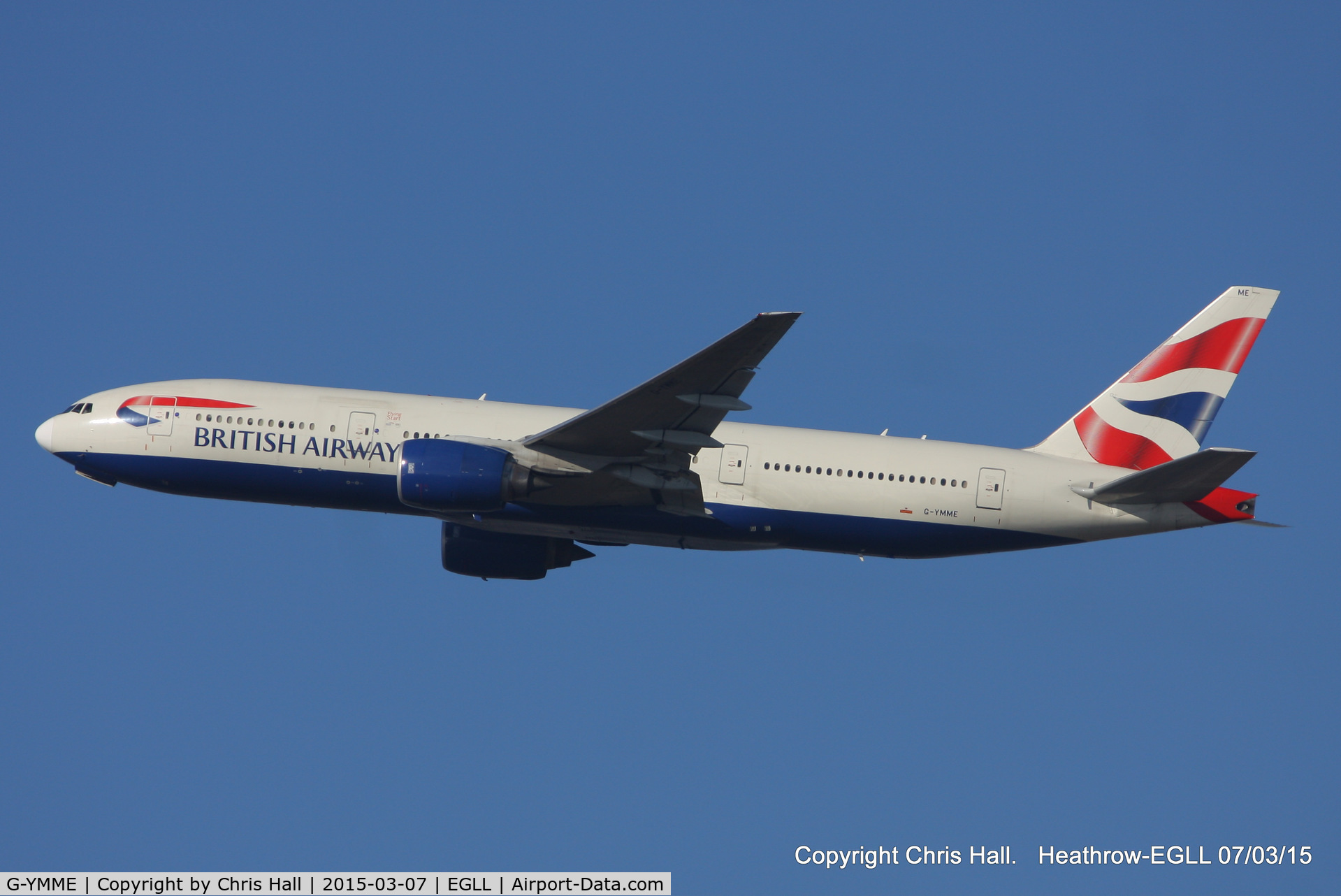 G-YMME, 2000 Boeing 777-236/ER C/N 30306, British Airways